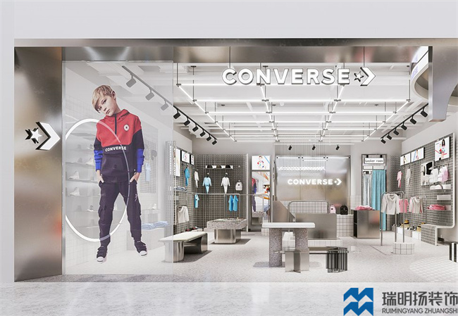 童裝店裝修設計效果圖-CONVERSE童裝店